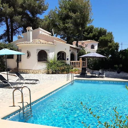 Villa Moreno With Large Private Pool Хавеа Экстерьер фото