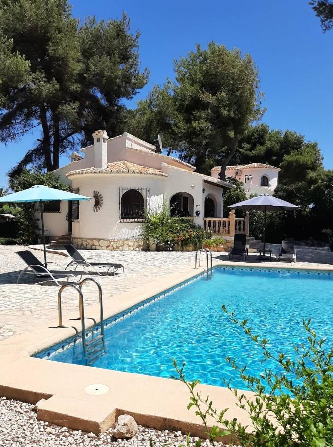 Villa Moreno With Large Private Pool Хавеа Экстерьер фото